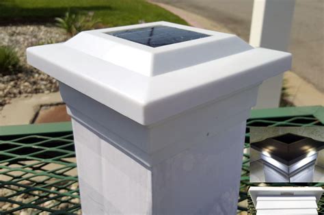 5 inch solar post cap lights.
